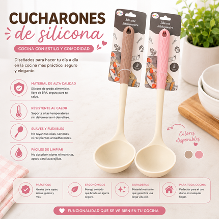 Exclusivo Tienda en linea 💥💎Cucharon de Silicona para Cocina