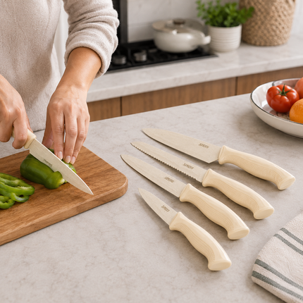 Exclusivo Tienda en linea 💥💎Sets de 5 Cuchillos para Cocina