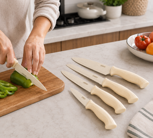 Exclusivo Tienda en linea 💥💎Sets de 5 Cuchillos para Cocina