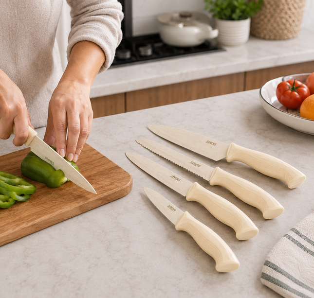 Exclusivo Tienda en linea 💥💎Sets de 5 Cuchillos para Cocina