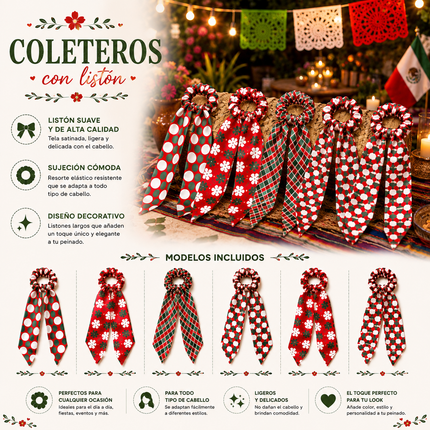 12 Coleteros Tricolor Coquette  $6 c/u