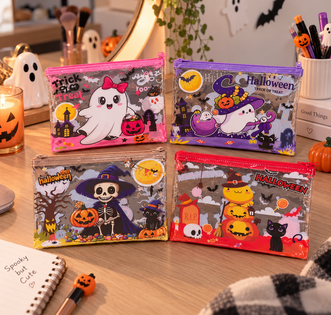 12 Lapiceras Halloween con Cierre $6.5 c/u