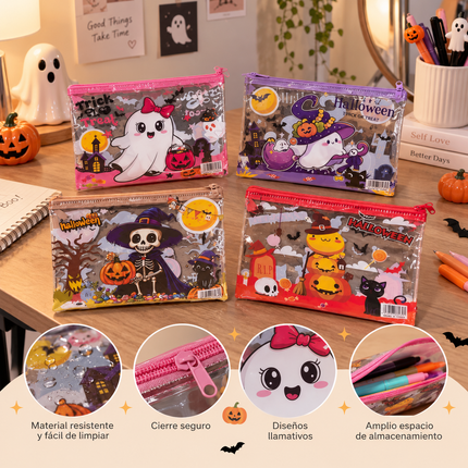12 Lapiceras Halloween con Cierre $6.5 c/u