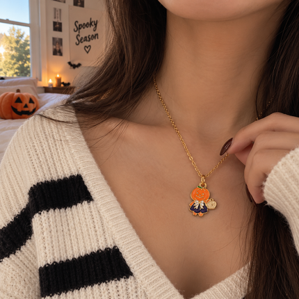 12 Collar Halloween con Dijes Hermosos $7 c/u