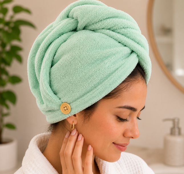 Exclusivo Tienda en linea 💥💎3 Toalla para Cabello de Microfibra $35 c/u