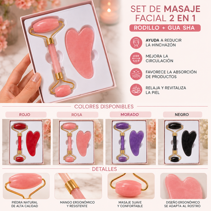 3 Washa y Rodillo Para Skincare $30 c/u