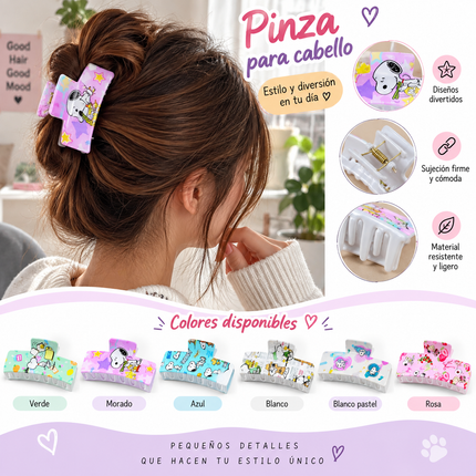 12 Pinzas Snoppy para Cabelo Lindas $11.5 c/u