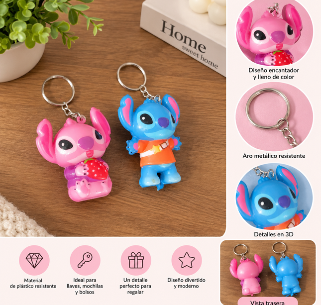 12 Llavero Sticht Squishies $8.5 c/u