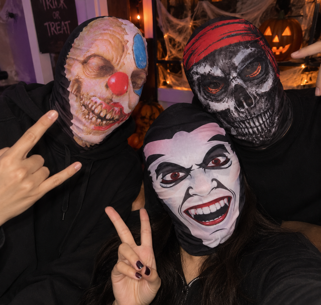 6 Mascara Halloween para Disfraz $20 c/u