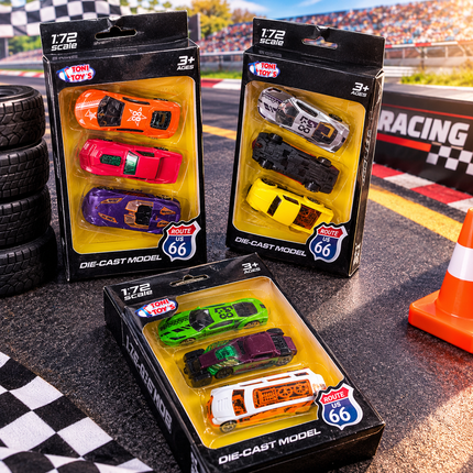 3 Sets de 3 Carritos $54 C/SET