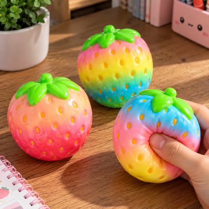 6 Squshies Hermosos Fresitas $30 c/u