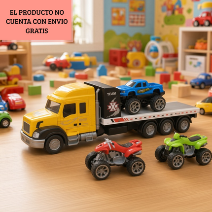 3 Sets de Juguetes Tráiler con Carritos $256.00 C/SET