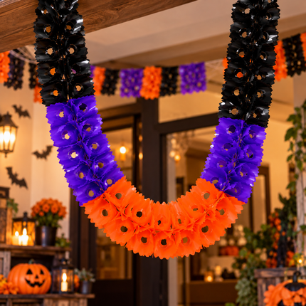 Gusano Decorativo de Plástico 2.5 Metros "Día de Muertos"