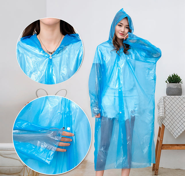 12 Impermeable para Adulto Poncho para Lluvia $13.5 c/u