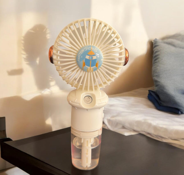 Ventilador Individual con Spray