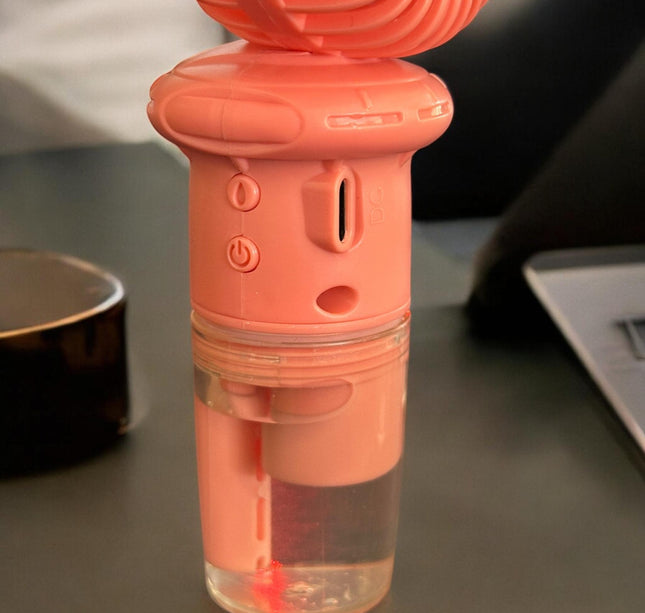 Ventilador Individual con Spray