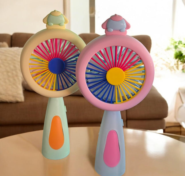Ventilador Sanrio Individual Colores