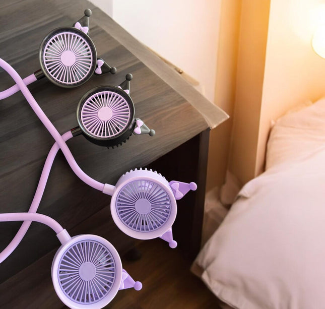 2 Ventilador Individual Sanrio Diadema $119 c/u