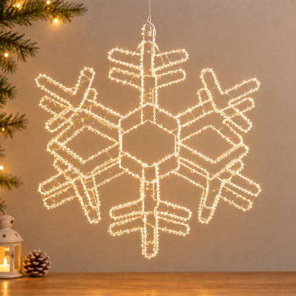Exclusivo Tienda en linea 💥💎 Decoración Copo de Nieve con Luz $1668.80 C/U