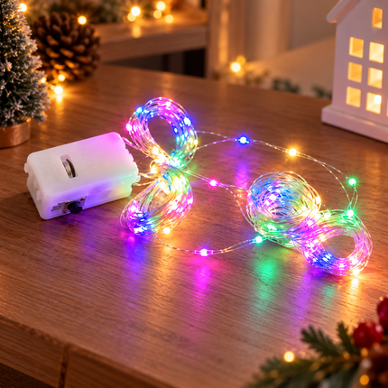 10 Luces de Hadas Multicolores $7 c/u