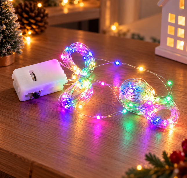 10 Luces de Hadas Multicolores $7 c/u