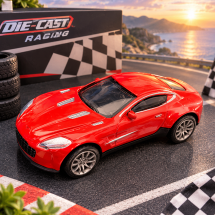 3 Mini Supercar Metal Racing Diferentes Colores $63 C/U