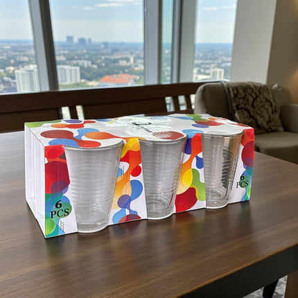 6  Vasos Cristal   $15 c/u