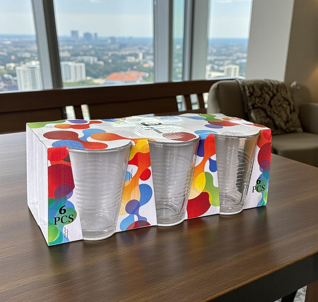 6  Vasos Cristal   $15 c/u