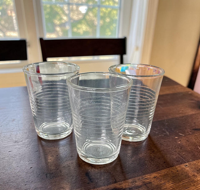 6  Vasos Cristal   $15 c/u
