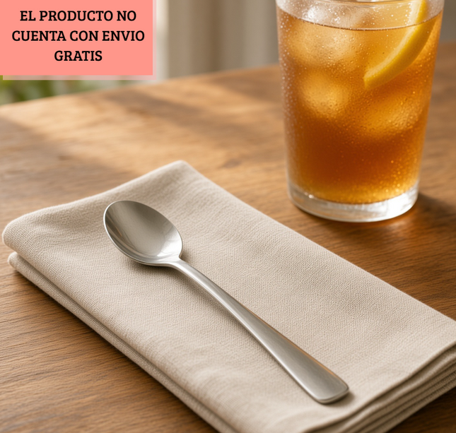 Caja de 50 Cucharas Malva Te Helado $19.2 C/U