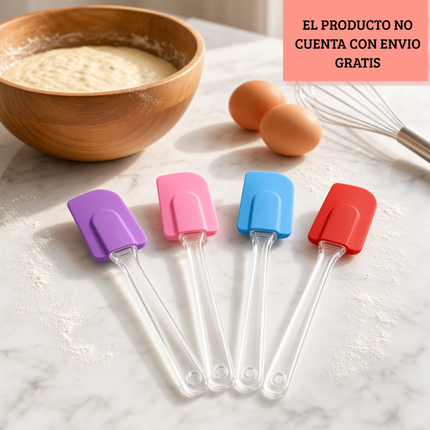 Exclusivo Tienda en linea 💥💎 12 Espátulas Miserable de Silicon  $22.4 C/U