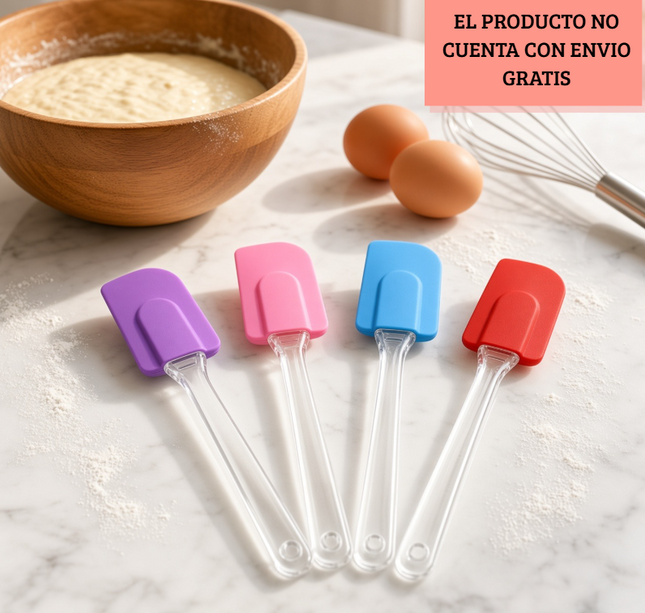 Exclusivo Tienda en linea 💥💎 12 Espátulas Miserable de Silicon  $22.4 C/U