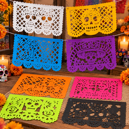 1000 piezas de Papel Picado para Decorar 1/4 de Hoja $0.52 c/u