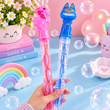 12 Varitas Burbuja Kawaii Pastel $18 C/U