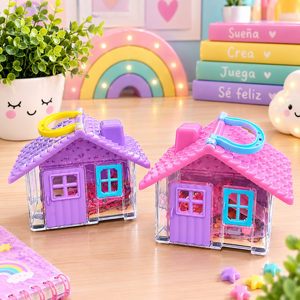 Set de 4 casitas para decorar $49.50 C/U