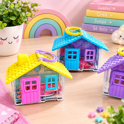 Set de 4 casitas para decorar $49.50 C/U