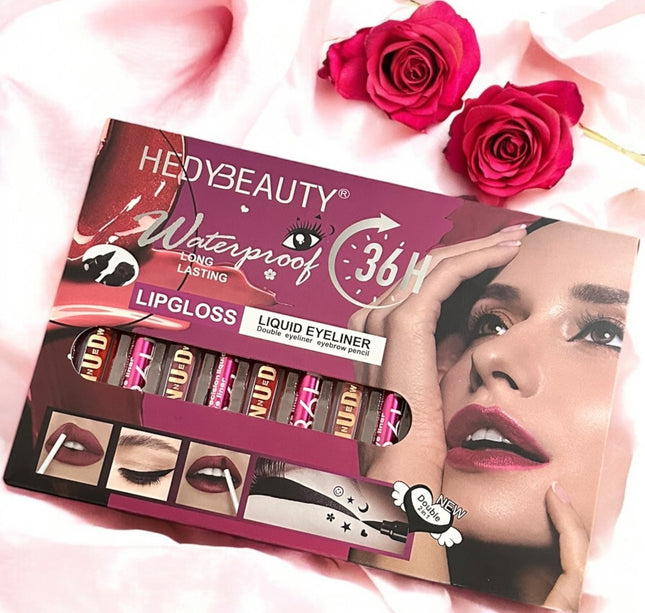 Set 6 labiales + 6 delineadores
