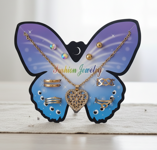 12 Sets De Accesorios Mariposa $7.80 c/u