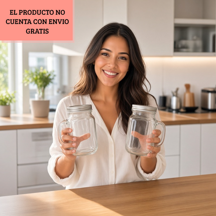 Exclusivo Tienda en linea 💥💎 24 Tazas de cristal con tapadera $25.60 C/U