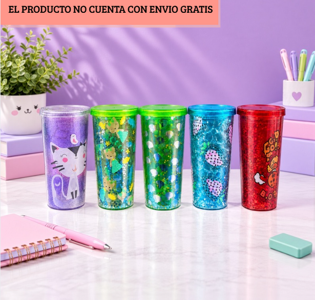 Exclusivo Tienda en linea 💥💎 Vaso Diferentes Diseños con Tapadera $88 C/U