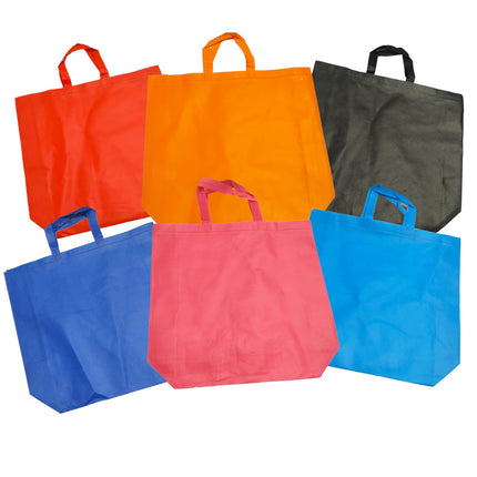 12 Bolsas Ecológica G Colores $5.85 c/u