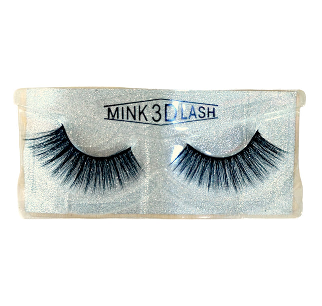 12 Pestañas Postizas 3D Mink $9.75 c/u