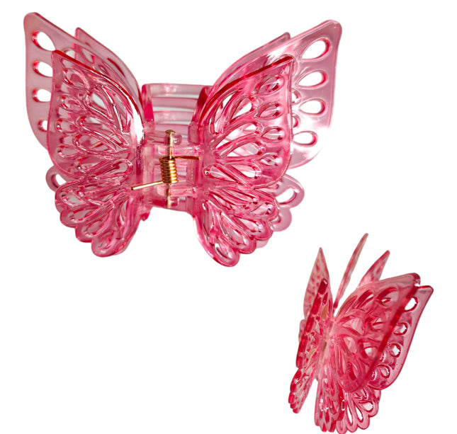 12 PINZAS MARIPOSA SATINADA $10 C/U
