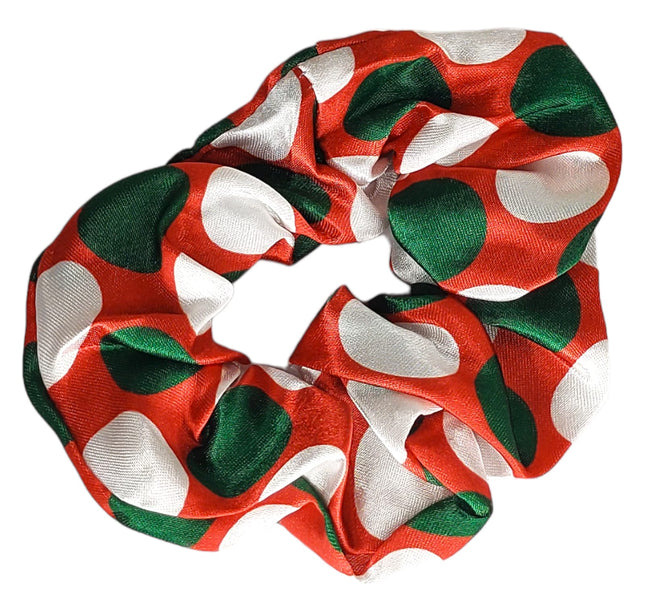 12 Donas Scrunchie diseños Navideños $6.9 c/u