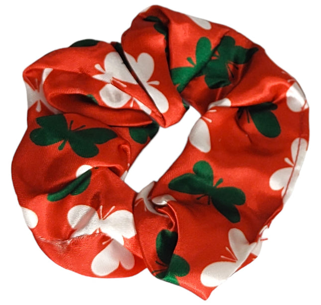 12 Donas Scrunchie diseños Navideños $6.9 c/u