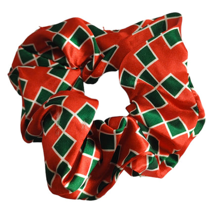 12 Donas Scrunchie diseños Navideños $6.9 c/u