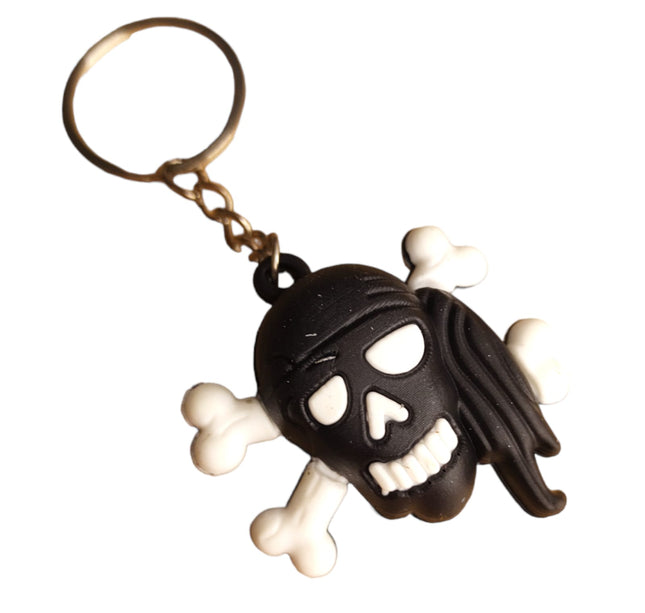 12 Llaveros Calavera Halloween $5.4 c/u