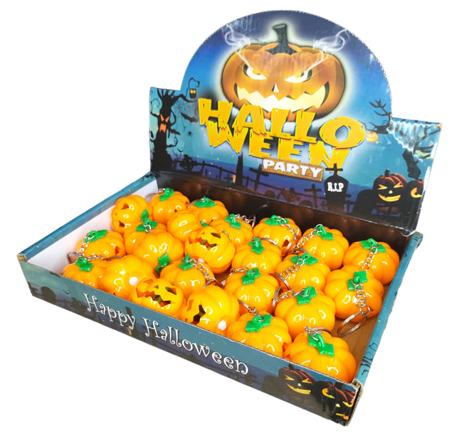 12 Lamparás calabaza con luz $10 c/u