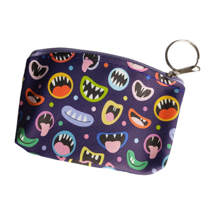 12 Monederos Brujita Diseños Halloween $6.3 c/u