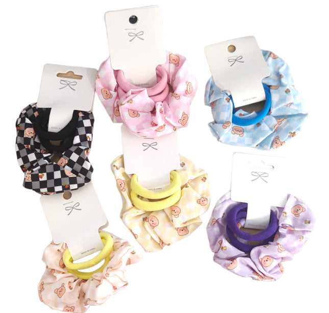 12 Ligas Scrunchies Liga Colors Kitty A $5.20 c/u